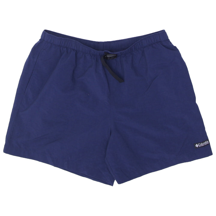 Mens Columbia Outdoor Navy Nylon Shorts