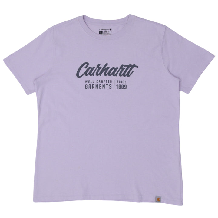 Ladies Carhartt Loose Fit T-Shirt Purple