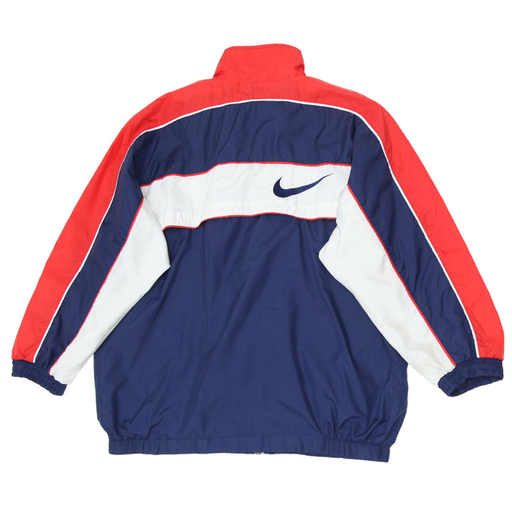 Vintage Embroidered Nike Logo Youth Boys Sports Jacket