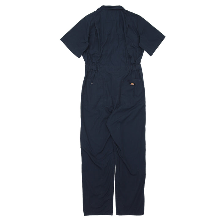 Mens Dickies Short Sleeve Navy Coveralls