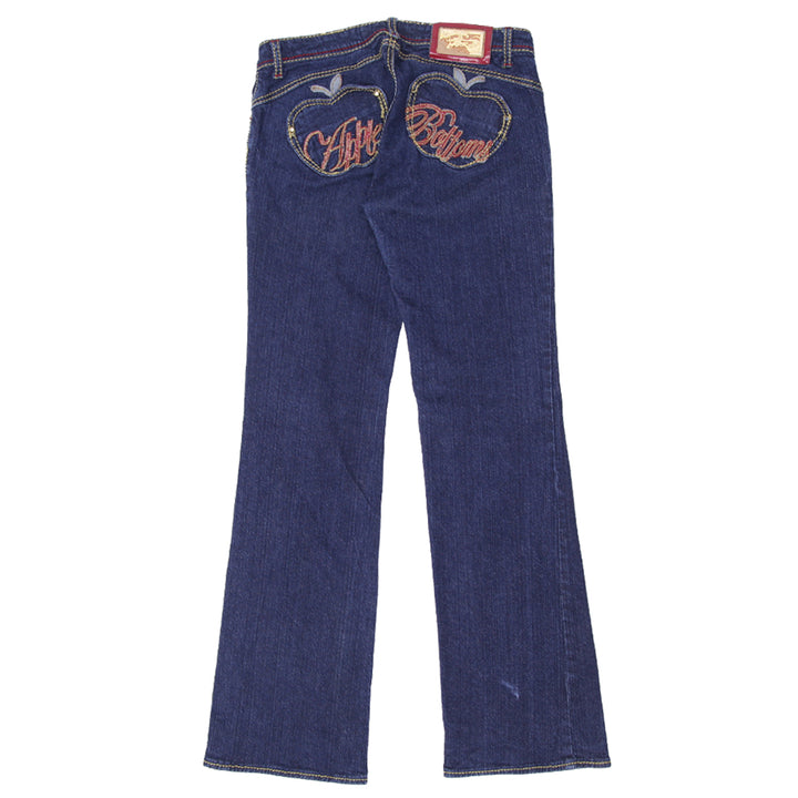 Y2K Apple Bottoms Low Rise Flare Jeans