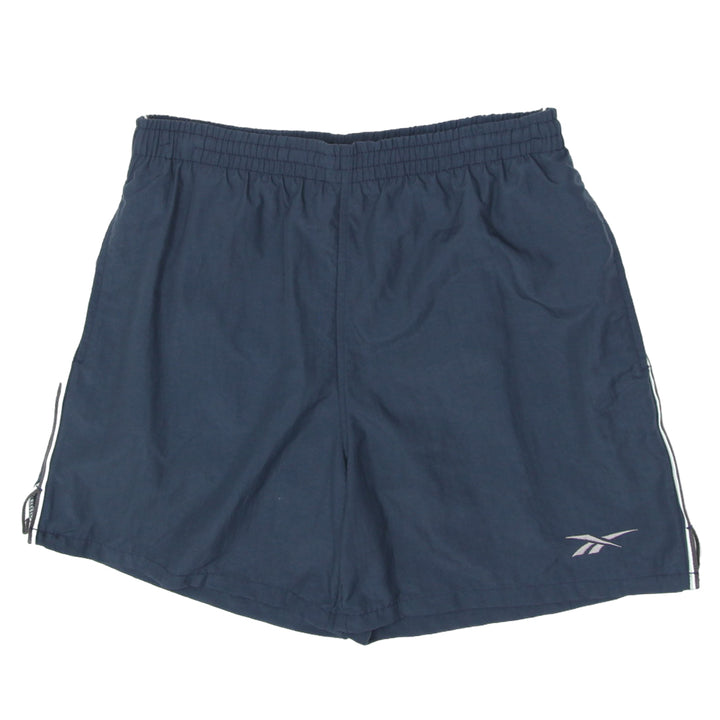 Mens Embroidered Reebok Logo Nylon Shorts