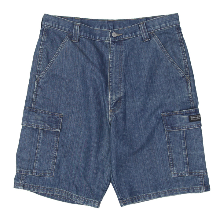 Mens Wrangler Cargo Denim Shorts