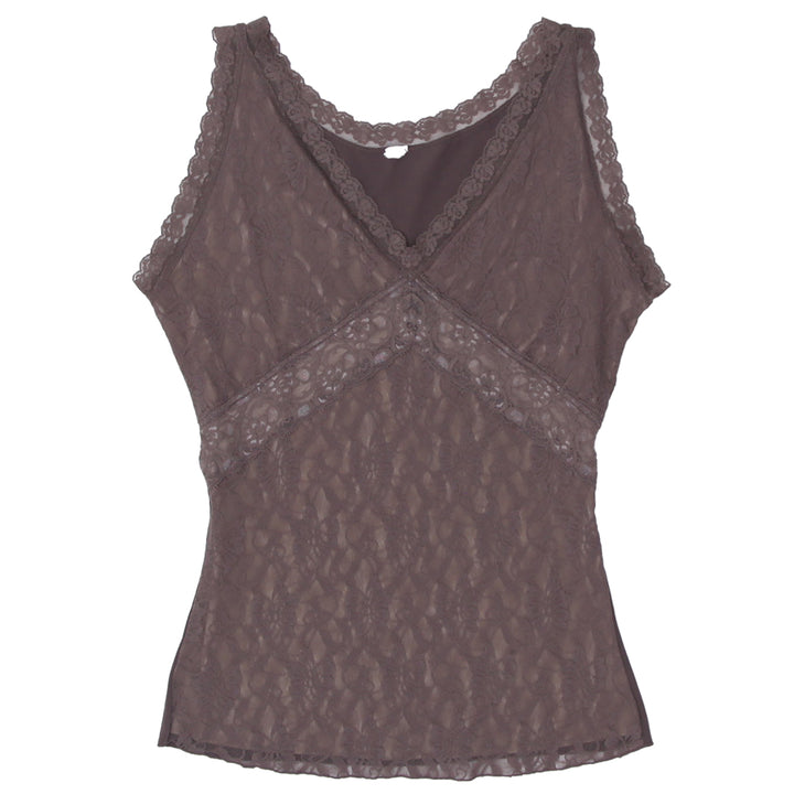 Y2K Mesh Sleeveless Top