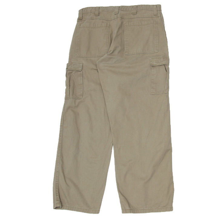 Mens Wrangler Brown Cargo Pants