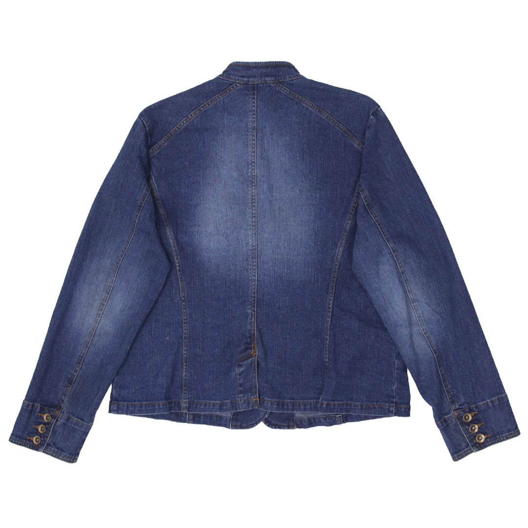 Ladies Madison & Max Stretch Denim Jacket