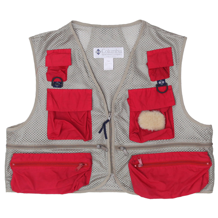 Mens Columbia Mesh Utility Vest