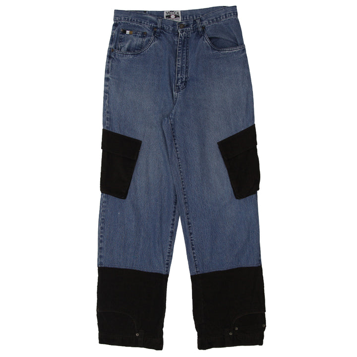 Rework Corduroy Patch Jeans