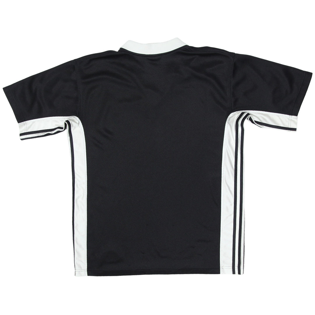 Vintage Adidas Black White Soccer Jersey
