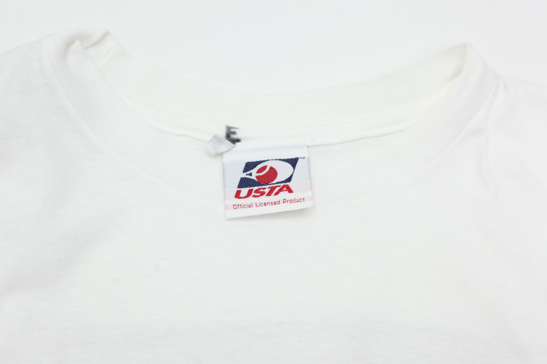 1996 Vintage U.S Open New York T-Shirt Single Stitch Made in USA XL