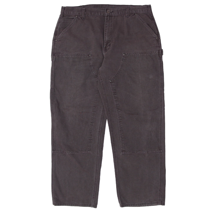 Mens Carhartt B136 DKB Dungaree Fit Double Knee Work Pants