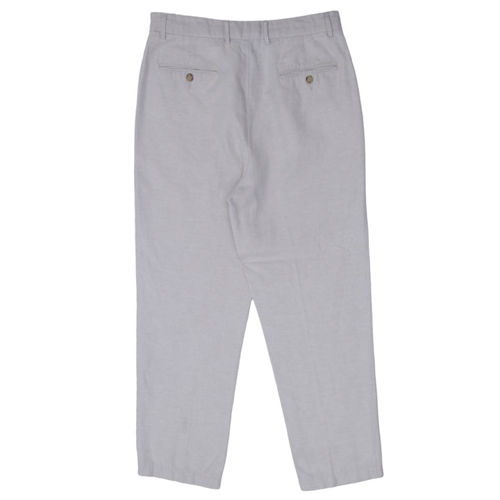 Mens Club Room Linen Blend Pants