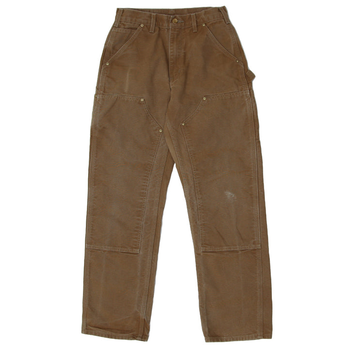 Mens Carhartt B01-BRN Loose Fit Double Knee Pants