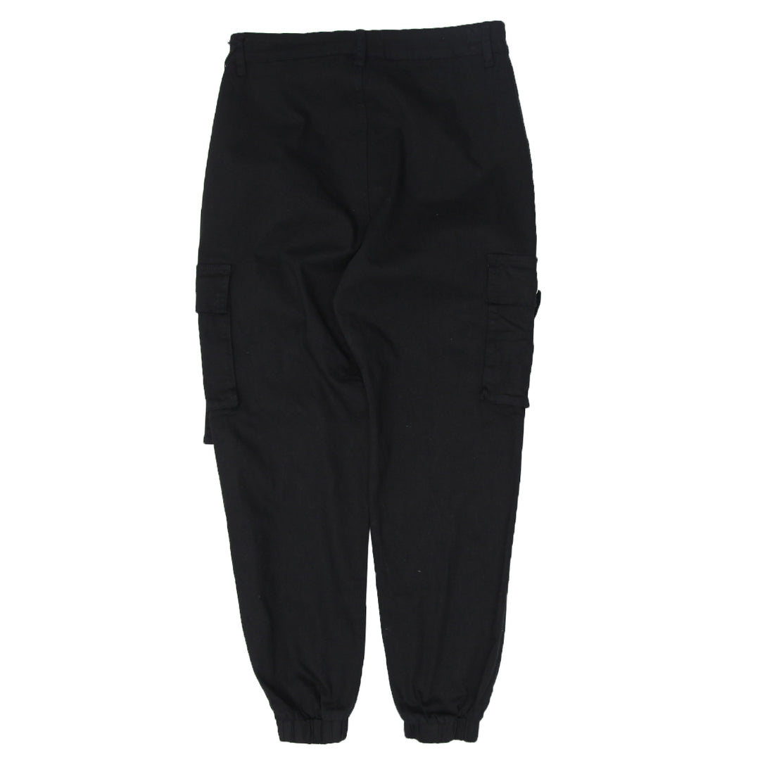 Ladies High Waist Cargo Jogger Pants