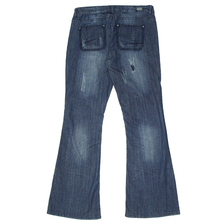 Y2K 1st Kiss Super Flare Jeans