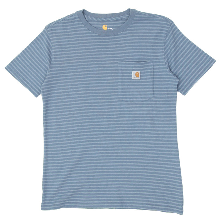 Ladies Carhartt Original Fit Stripe Pocket T-Shirt