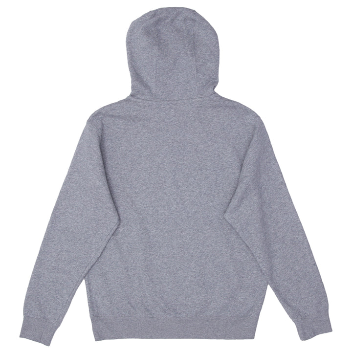 Mens Nike Embroidered Gray Pullover Hoodie