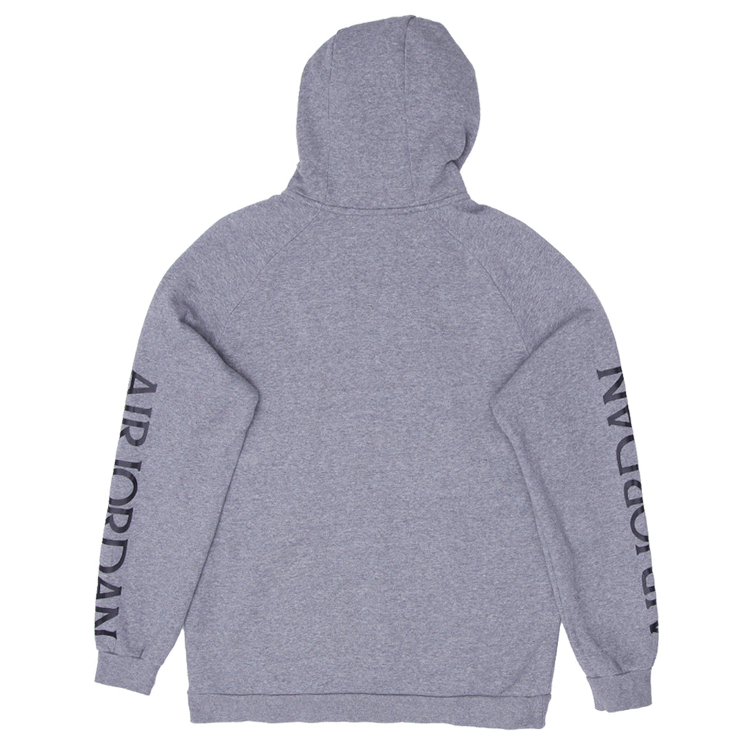 Mens Air Jordan Pullover Hoodie Gray