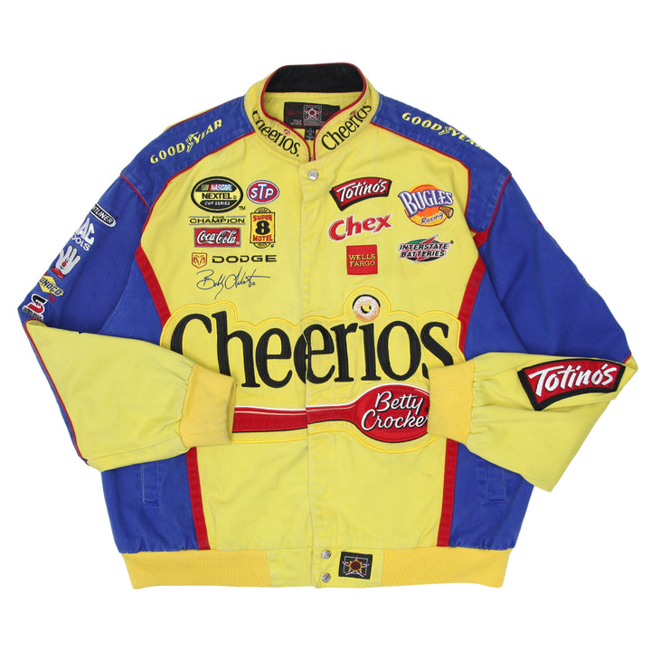 Mens JH Design Cheerios Nascar Jacket