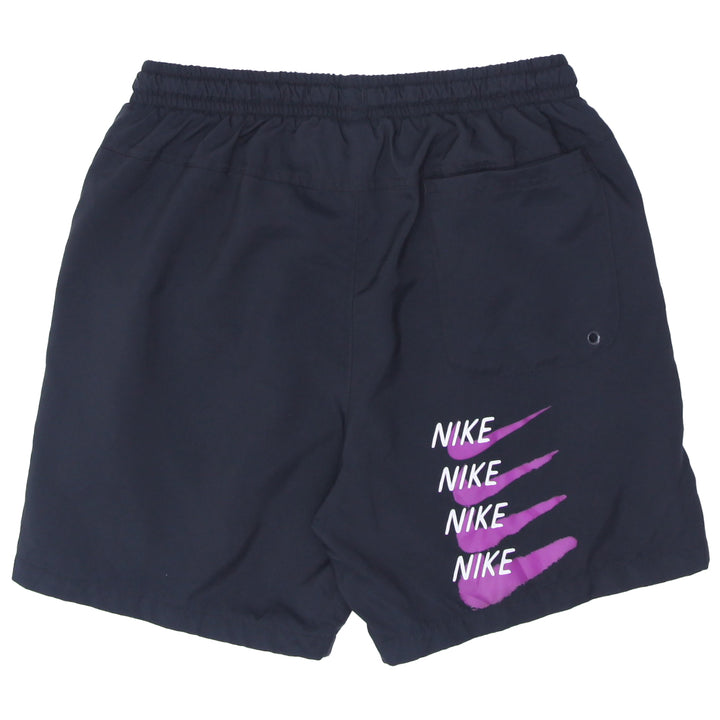 Mens Nike Printed & Stitch Black Shorts