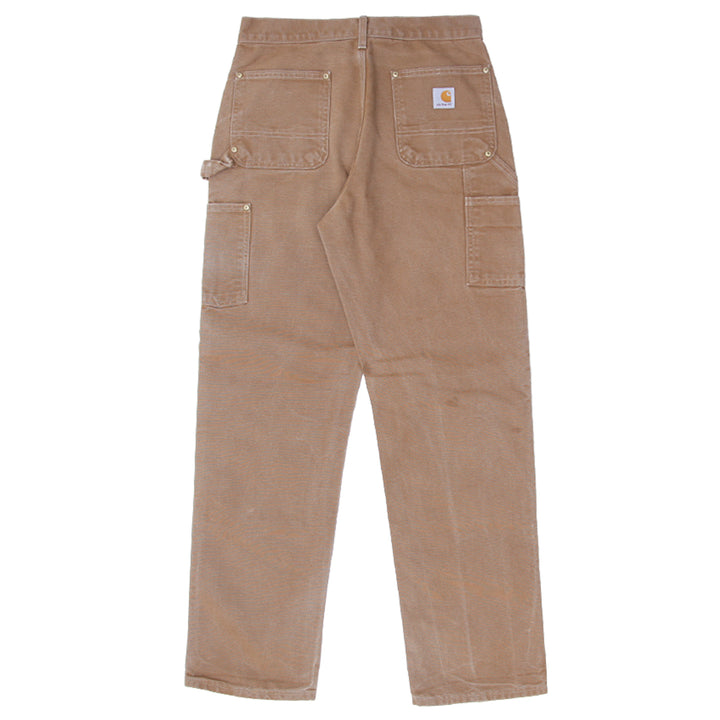 Mens Carhartt B01 BRN Loose Original Fit Double Knee Carpenter Pants