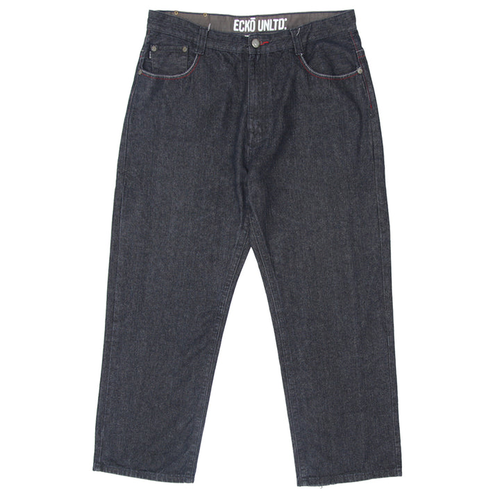 Y2K Mens Ecko Unltd. Wide Leg Straight Jeans