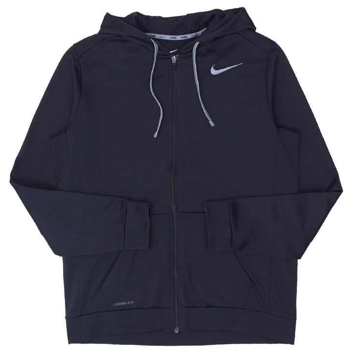 Mens Nike Therma-Fit Swoosh Embroidered Full Zip Hoodie