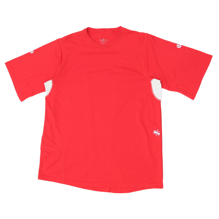 Mens Lululemon Red Short Sleeve T-Shirt