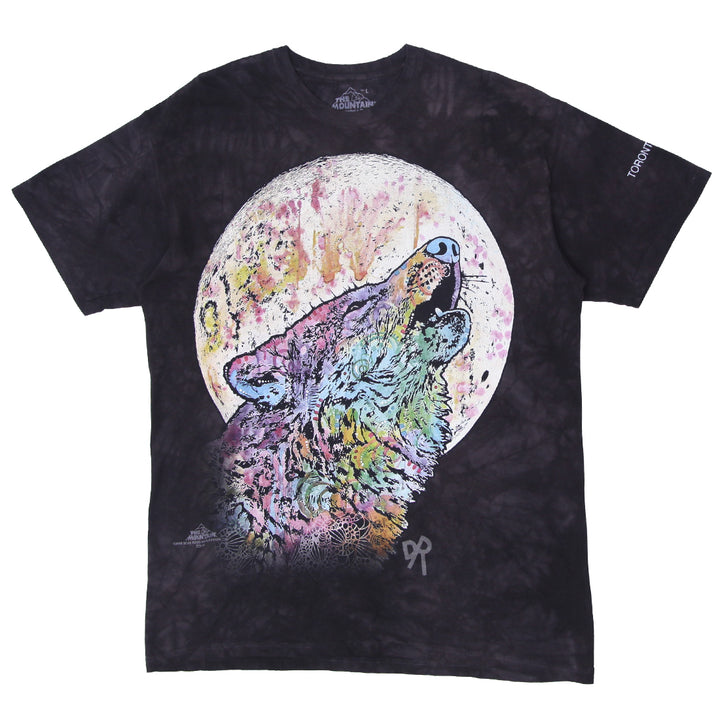 Mens The Mountain Dean Russo Howling Wolf Tie Dye T-Shirt