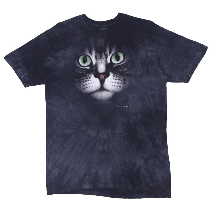 Mens The Mountain Cat Eyes Tie Dye T-Shirt