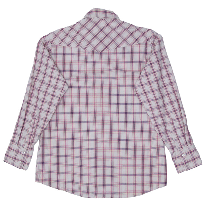 Ladies Wrangler Flame Resistant Plaid Work Shirt