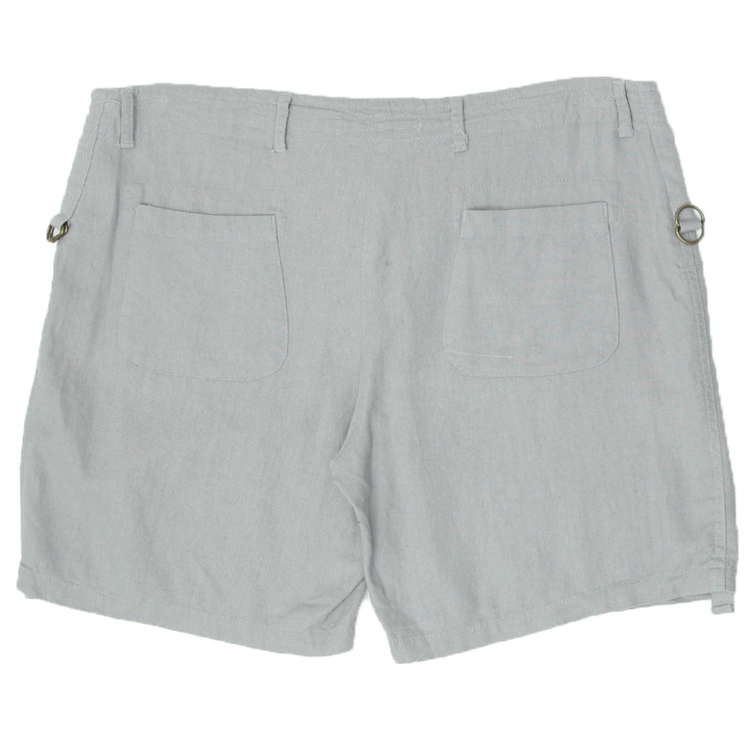 Ladies ModaBasic Linen Shorts