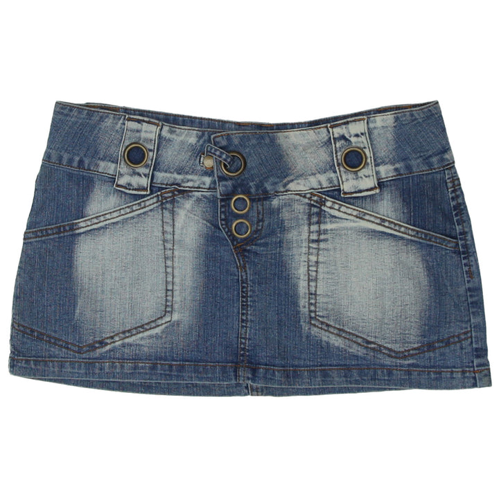 Y2K Denim Mini Skirt