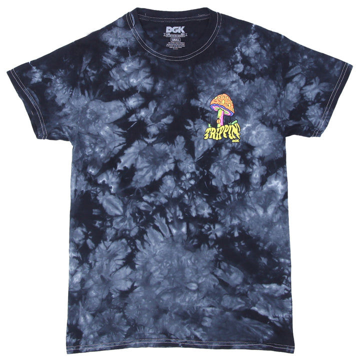 Mens DGK Trippin Mushroom Tie Dyed T-Shirt