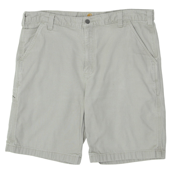 Mens Carhartt Relaxed Fit Utility Shorts Tan