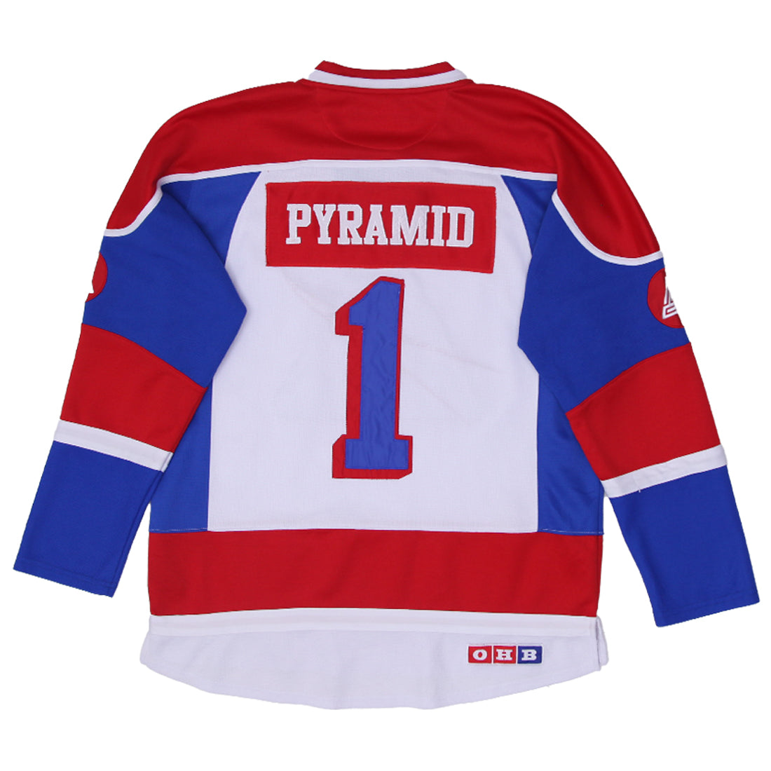 Mens Black Pyramid Team USA Hockey Jersey Fashion Rerun Vintage