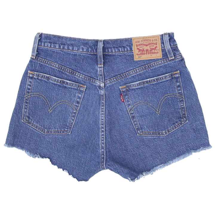 Ladies Levi Strauss 501 Button Fly Denim Shorts