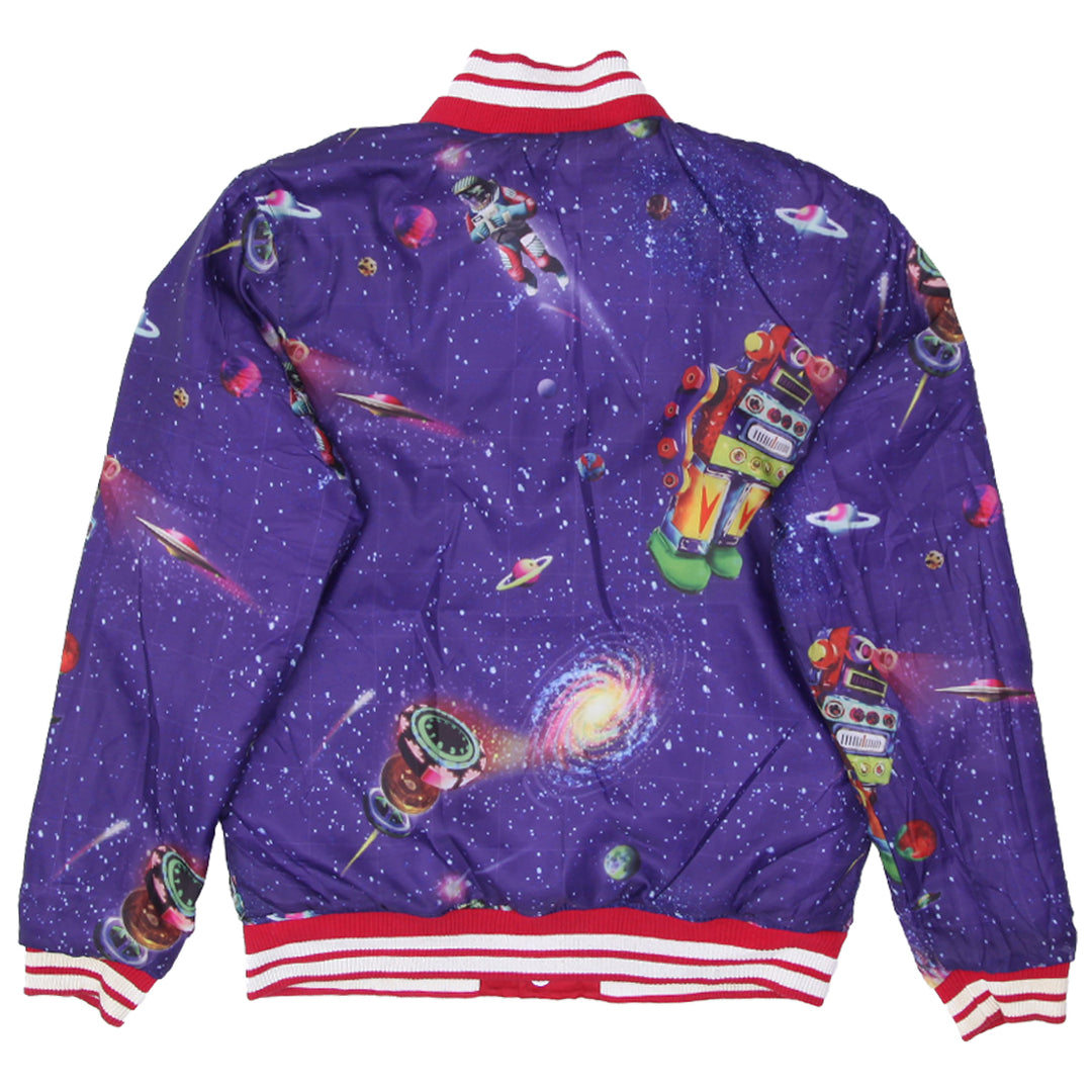 Mens Billionare Boys Club X Majestic Reversible Bomber Jacket