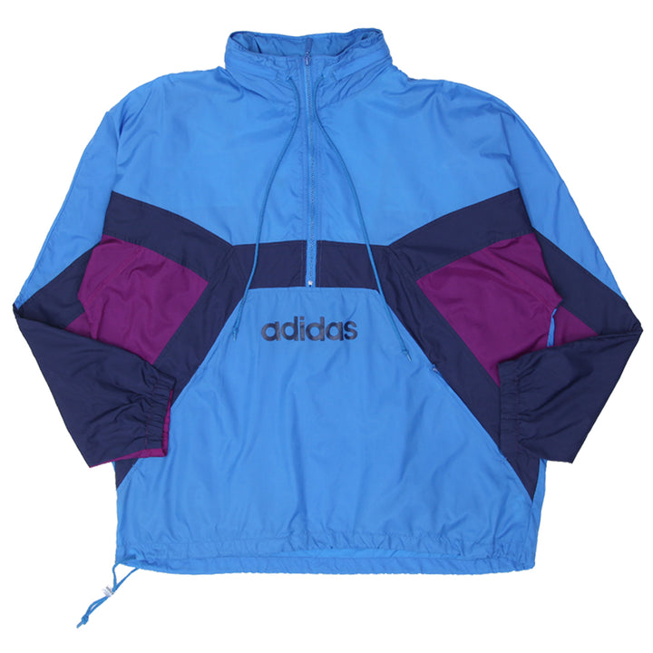 Vintage Adidas 1/2 Zip Winbreaker Jacket