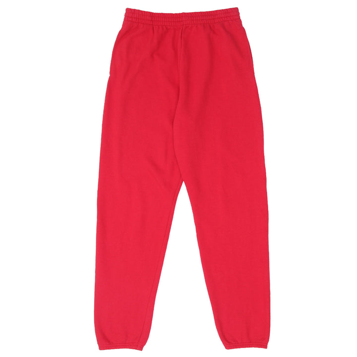 Mens Fruit of the Loom Red Fleece Sweatpants