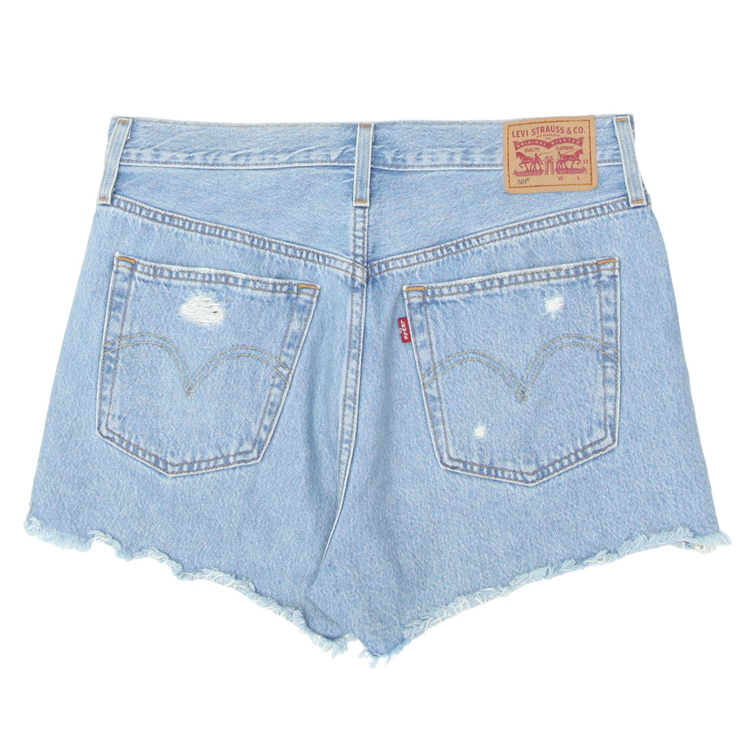 Ladies Levi's 501  Ripped Denim Shorts