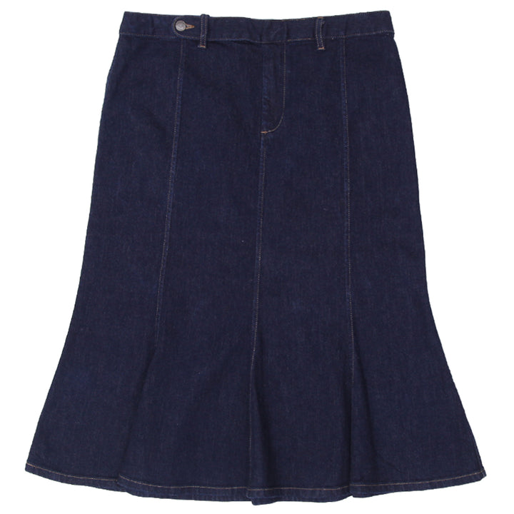 Y2K Ralph Lauren Co. Denim Midi Skirt