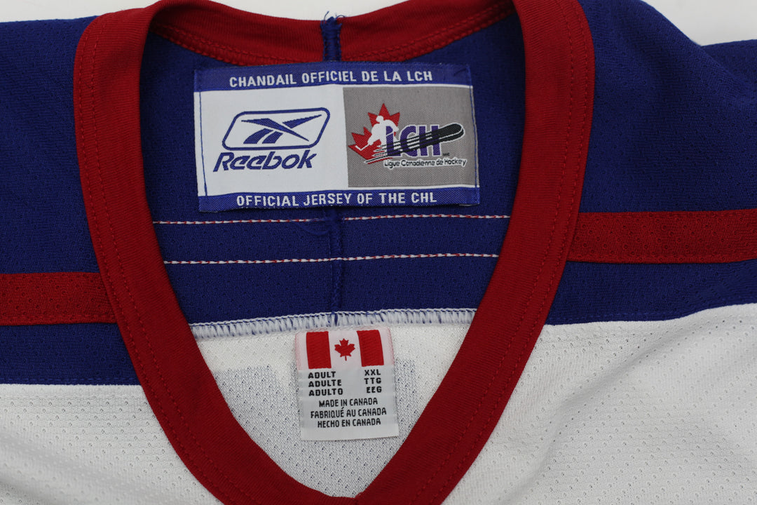 Vintage Reebok Montreal Rocket J.W MacDonald 13 Hockey Jersey