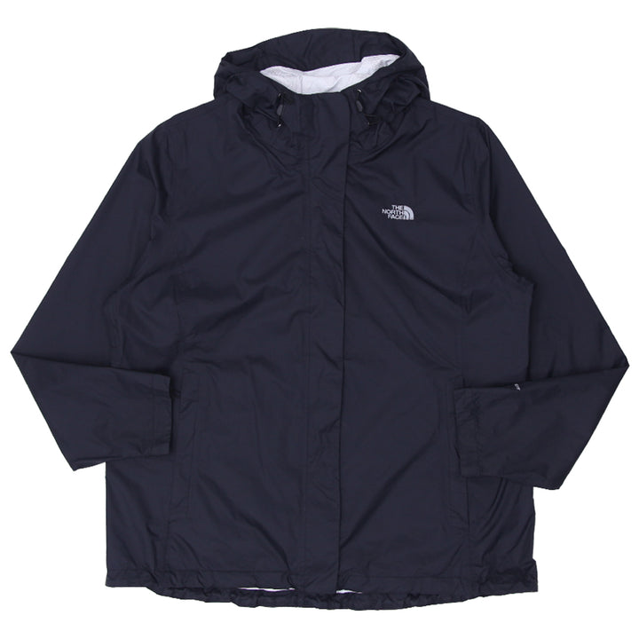 Ladies The North Face DryVent Full Zip Black Hooded Jacket