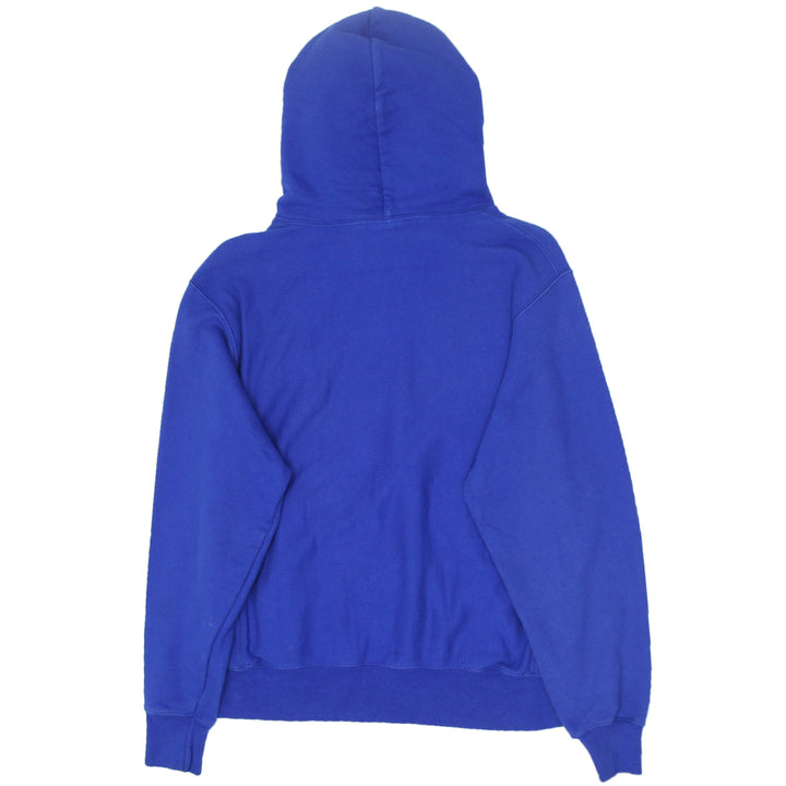 Mens Champion Reverse Weave Pullover Hoodie Blue