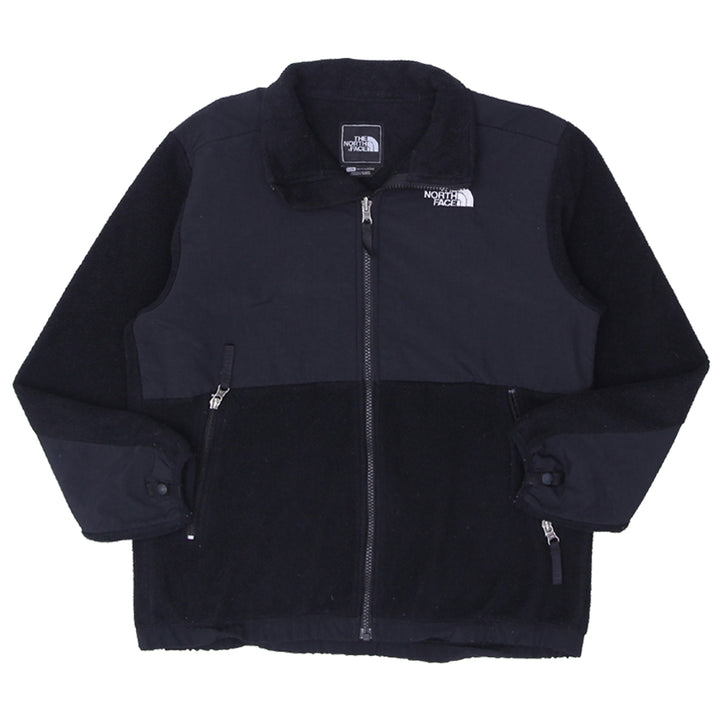 Boys Youth The North Face Full Zip Black Denali Jacket