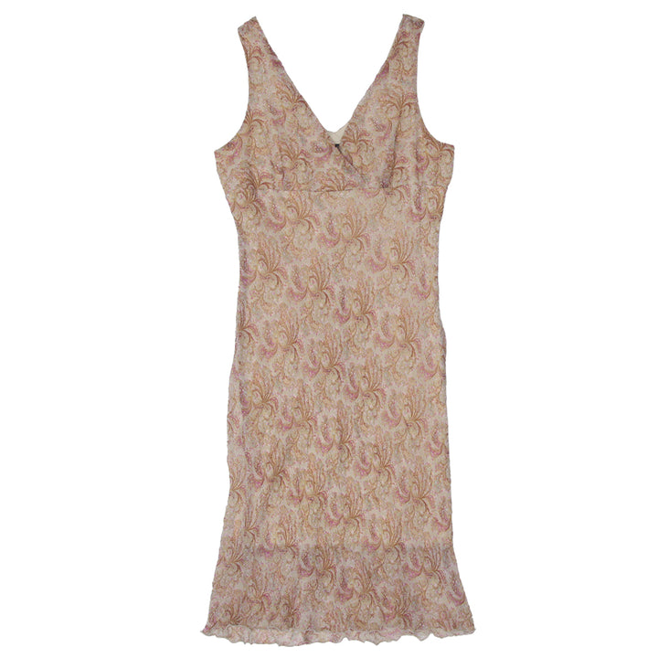 Y2K L'Equipe Floral Sleeveless Dress