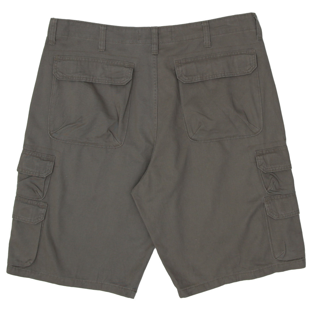 Mens Wrangler Black Cargo Shorts