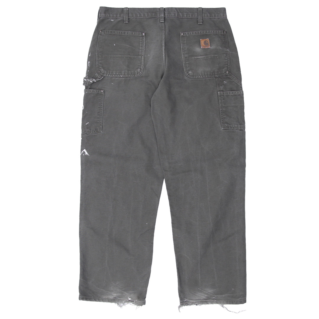 Mens Carhartt B136 MOS Dungaree Fit Double Knee Carpenter Work Pants