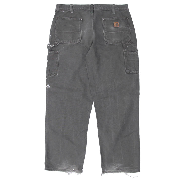 Mens Carhartt B136 MOS Dungaree Fit Double Knee Carpenter Work Pants